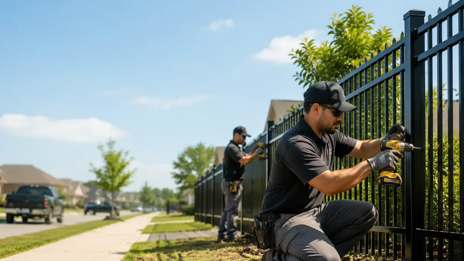 Metal Fence Installation in Little Hocking, OH